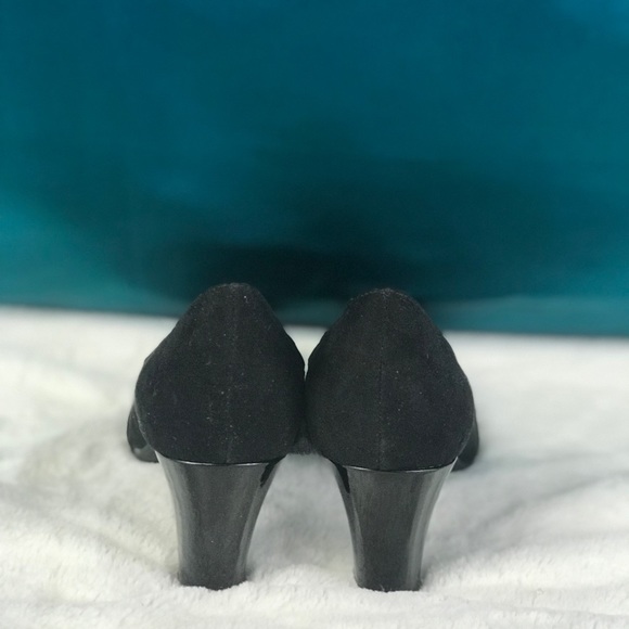 Bandolino Bd7 Vance Black Square Close Toe Classic - Picture 4 of 5